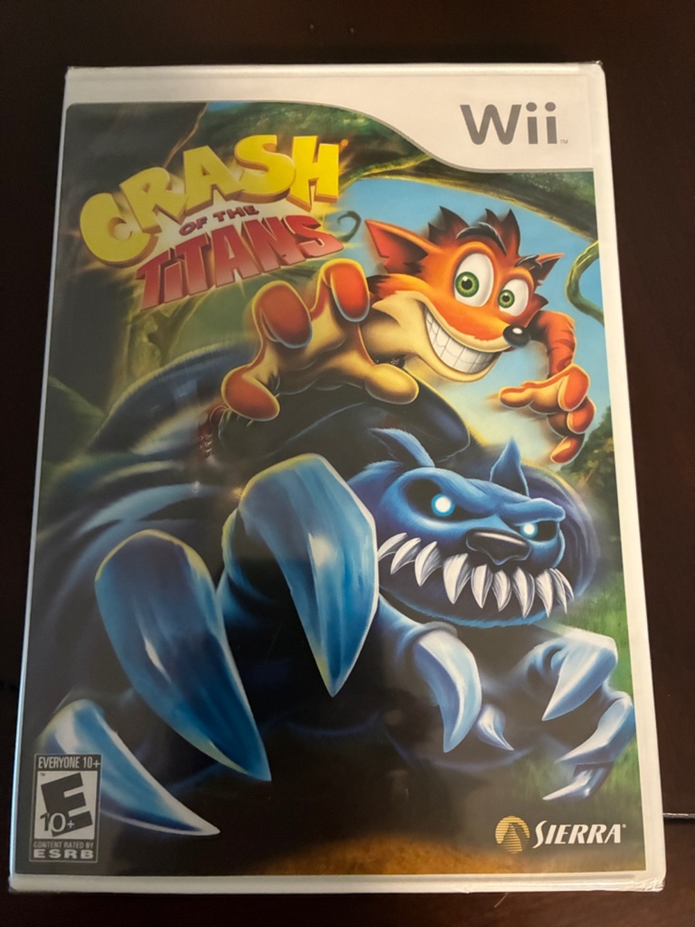 NWOT Crash of the Titans Wii Video Game - Serra - Multicolor